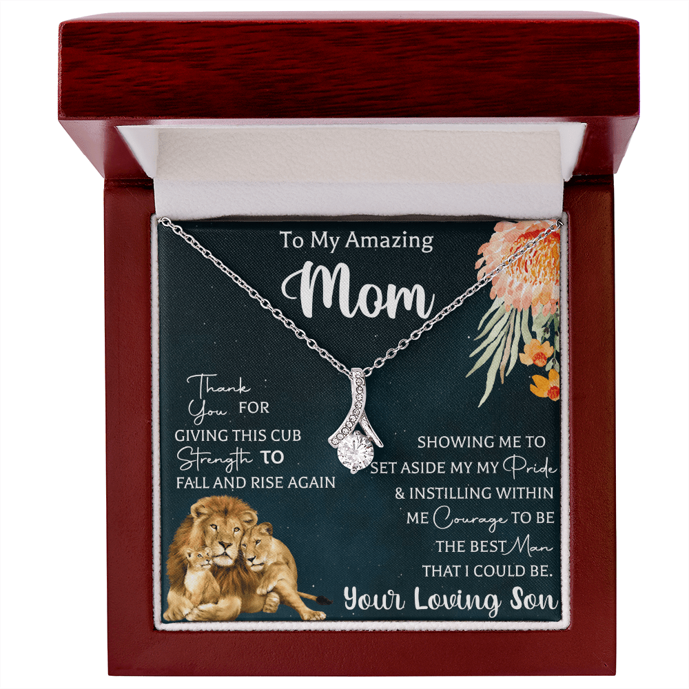 My Amazing Mom | My Best Friend - Alluring Beauty Necklace - Beauty Belliss